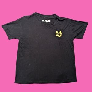 Wu-Tang Embroidered Black T-Shirt Size L